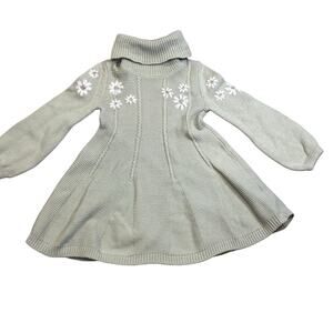 Cupcakes and Cashmere Turtleneck  A-line Sweater Dress Girls 2T